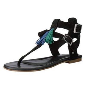 UGG Lecia Leather T-strap Sandals